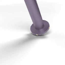 Ø32 shank-mounted indexable cutter 3D illustration