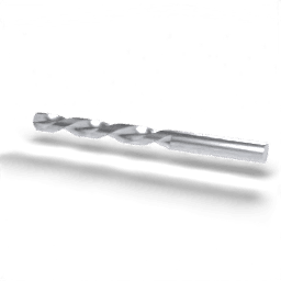 Ø10 left-hand twist drill 3D illustration